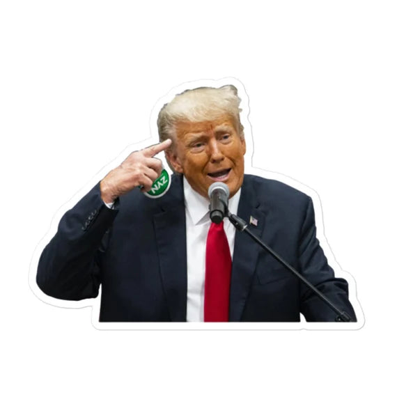 trump with a zyn