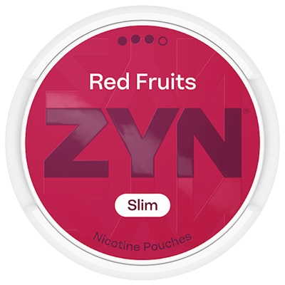ZYN Red Fruits Slim 6mg and 9mg
