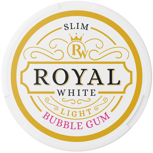 Royal White Bubble Gum