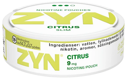 ZYN Agrumi Slim Strong 9mg