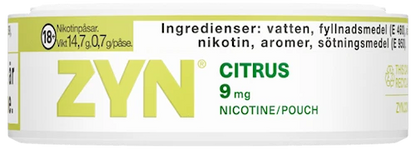 ZYN Agrumi Slim Strong 9mg