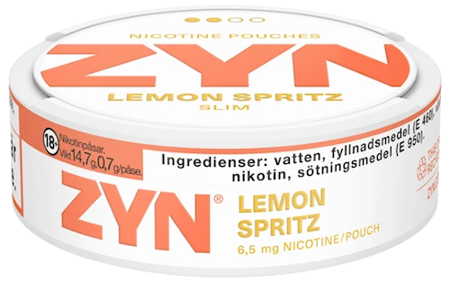 ZYN Limone Spritz Slim Normale 6mg