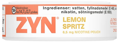ZYN Limone Spritz Slim Normale 6mg