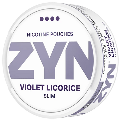 ZYN Viola Liquirizia Slim 9mg e 11mg