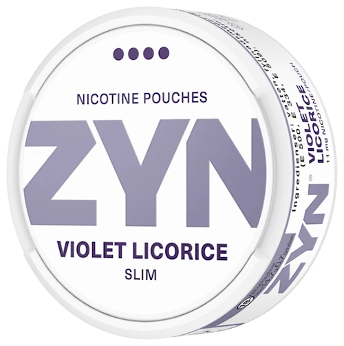 ZYN Viola Liquirizia Slim 9mg e 11mg