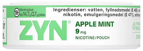 ZYN Mela Menta Slim Forte 9mg