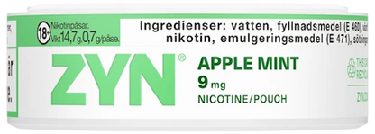 ZYN Mela Menta Slim Forte 9mg