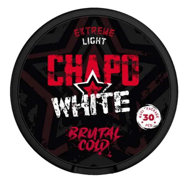 Chapo Bianco Brutale Freddo Luce 6mg - MAXI (30pz)