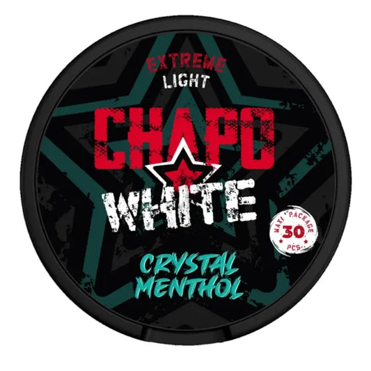 Chapo Bianco Cristallo Mentolo Leggero 6mg - MAXI (30pz)