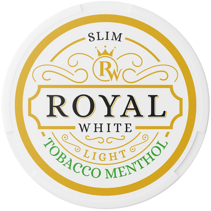 Tabacco Menthol Bianco Reale