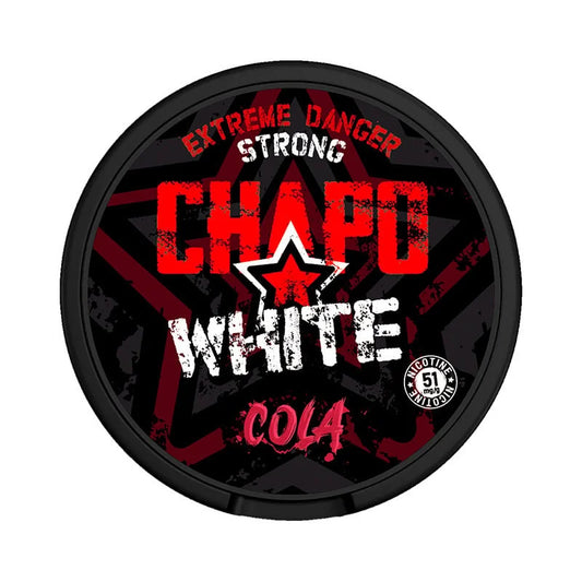 CHAPO WHITE Mirtillo Ghiaccio Pericolo Forte 30mg