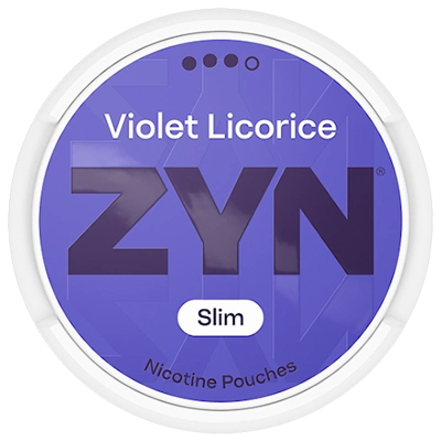 ZYN Viola Liquirizia Slim 9mg e 11mg