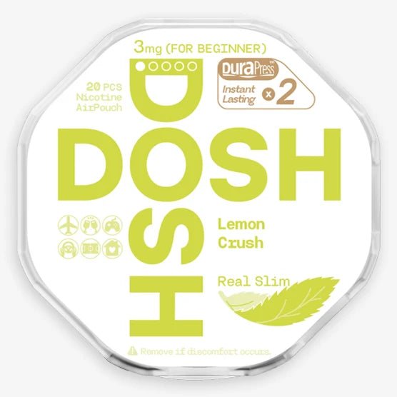 DOSH Lemon Crush 3mg - SNUSIO