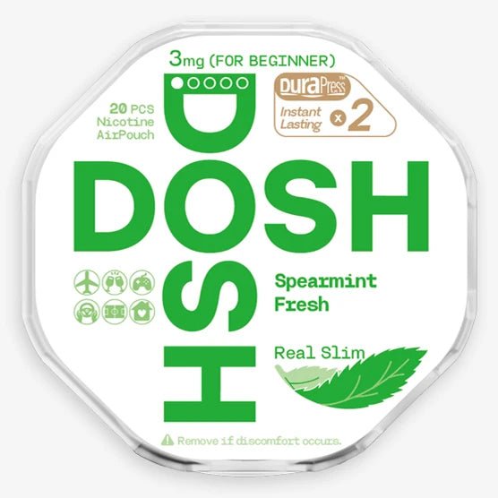 DOSH Spearmint Fresh 3mg - SNUSIO