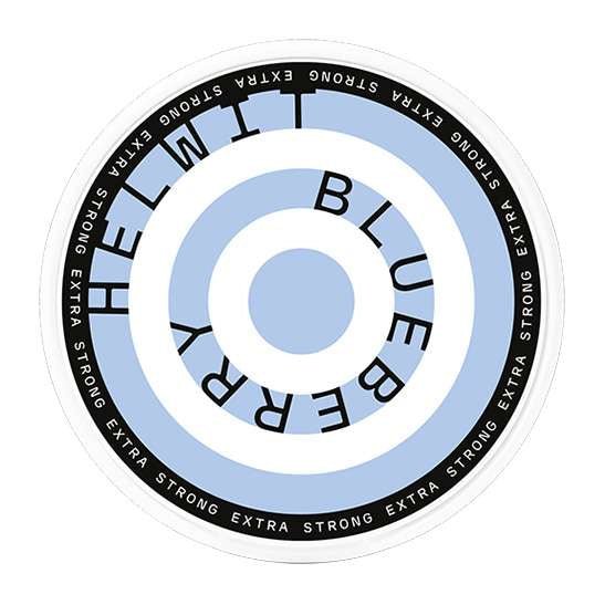 Helwit Blueberry Extra Strong 7.5 mg - SNUSIO