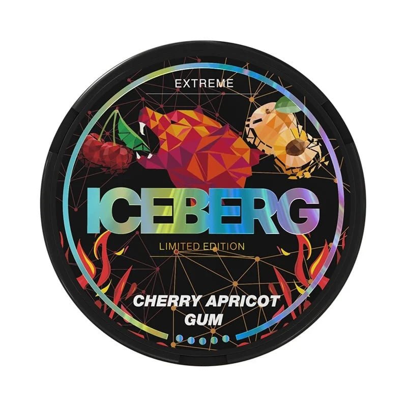 ICEBERG Cherry Apricot Gum 30mg - Snusio.com