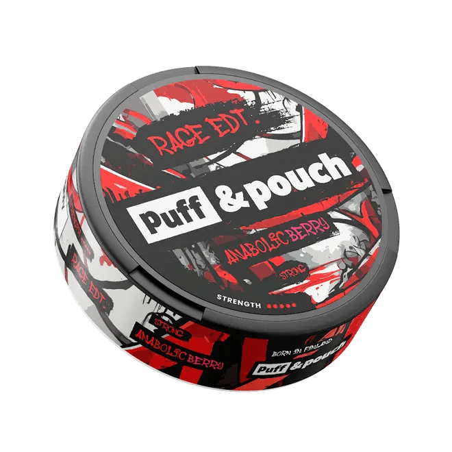 Puff and Pouch Anabolic Berry 28mg - Snusio.com