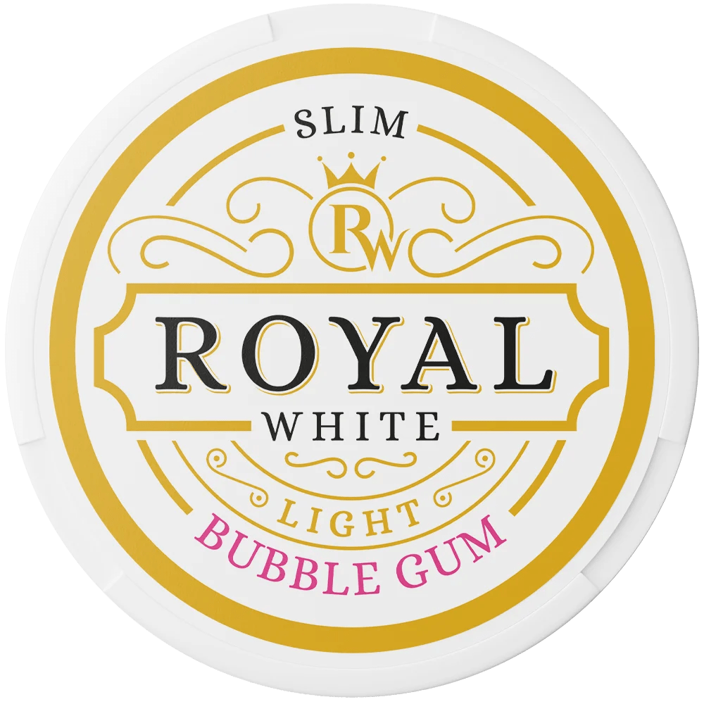 Royal White Bubble Gum - SNUSIO
