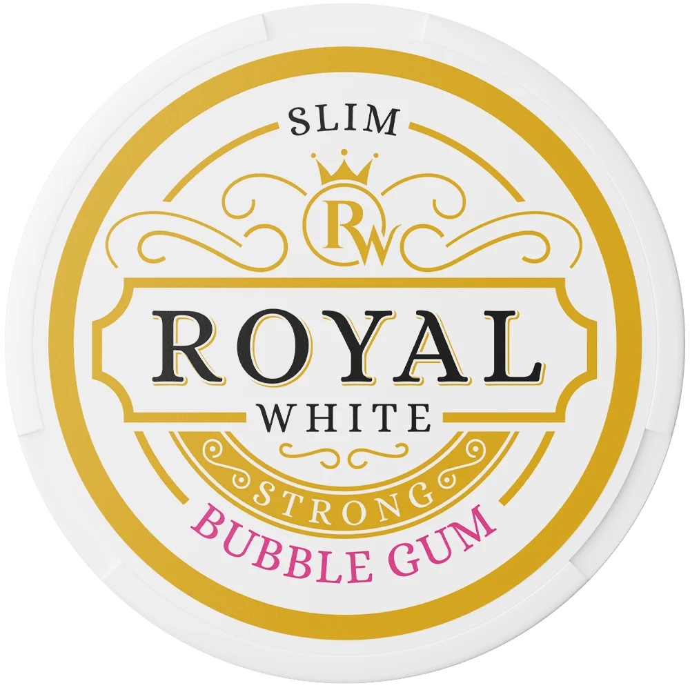 Royal White Bubble Gum - SNUSIO